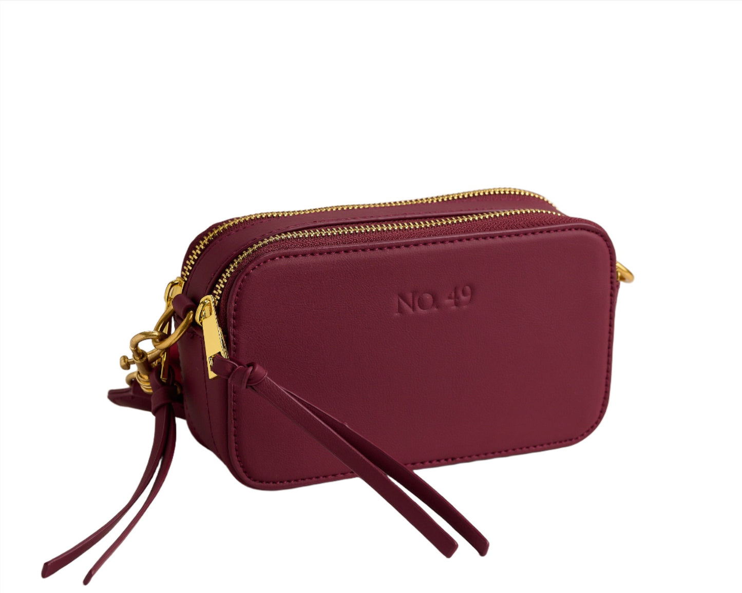 Kiki Burgundy Camera Bag