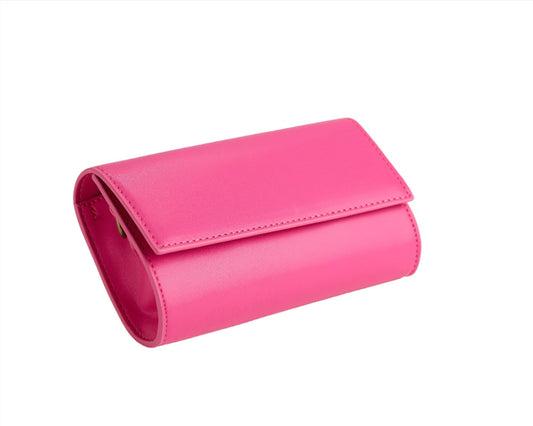 Francine  Bright Pink Belt, Crossbody, Shoulder & Clutch Bag