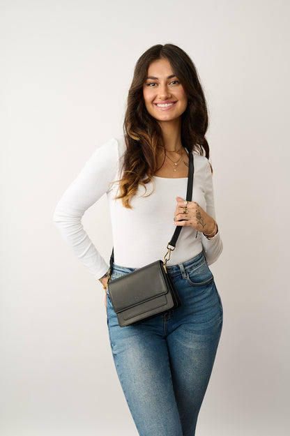 Fifi Black Crossbody Bag